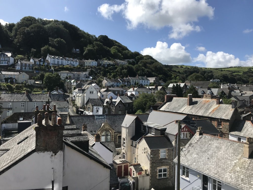 Castle Hill Guest House Room 3 View Over Lynton